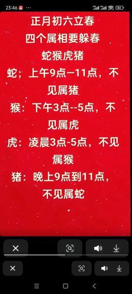 立春属相忌讳什么生肖
