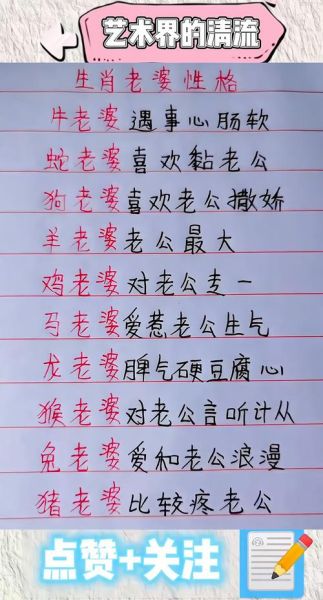 老婆是什么生肖属相（我老婆属什么生肖属相查询方法）