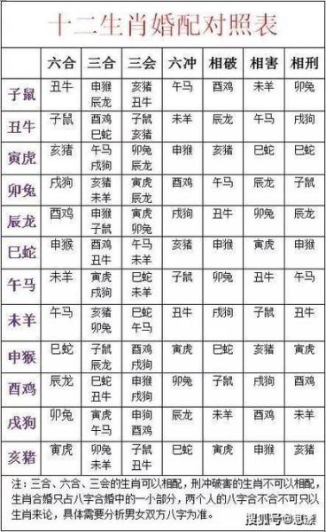 生肖属相不合的人会怎样（属相不合真的会离婚吗）