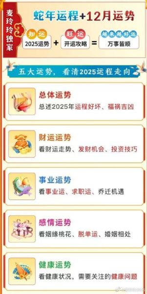 麦玲玲分析生肖属相（麦玲玲2025生肖运势详解）