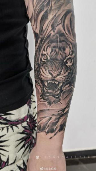 生肖属相纹身小图案手臂