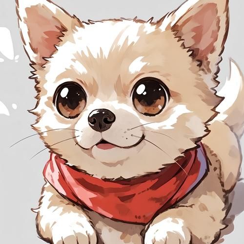 生肖属相头像狗图片（生肖狗微信头像图片可爱高清）