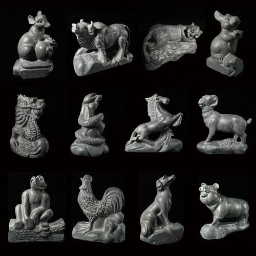 石刻十二生肖属相(石刻十二生肖属相风水寓意是什么)