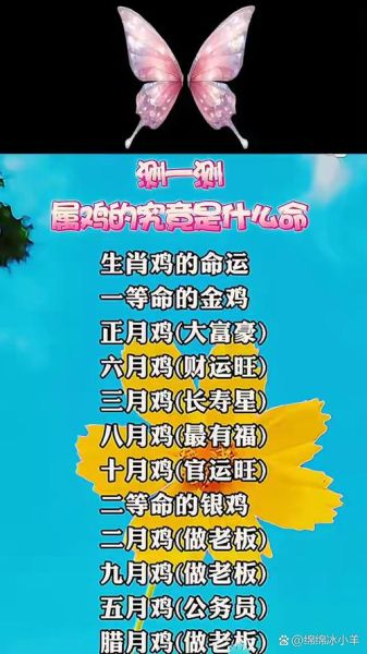 鸡生肖都有哪些属相（鸡生肖有哪些年份对照表）